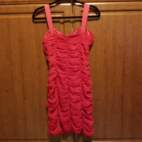 Red Ruffle Dress - Picture 7 of 10